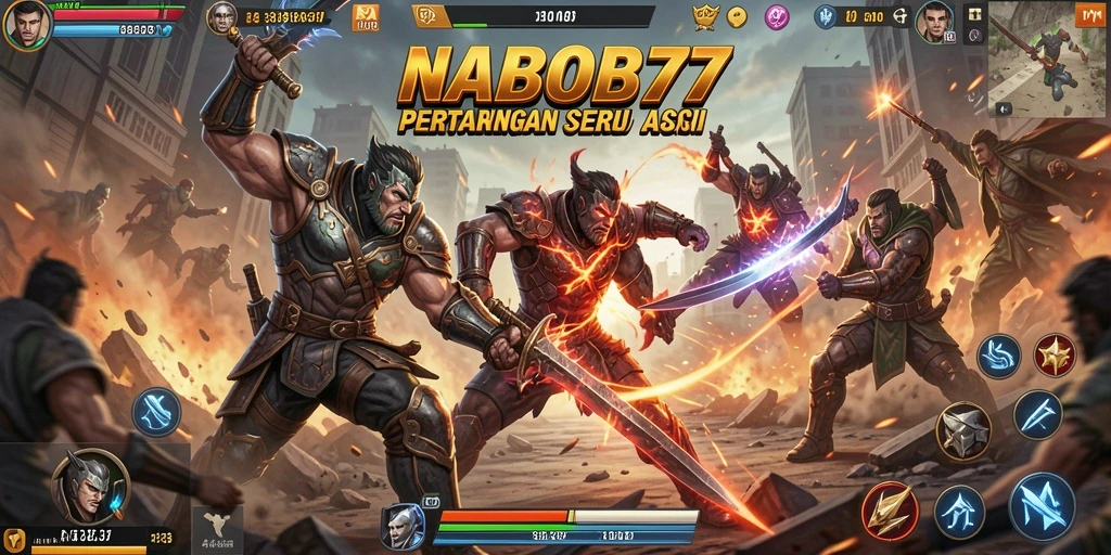 Tampilan pertarungan epik di NABOB77 yang mendebarkan.